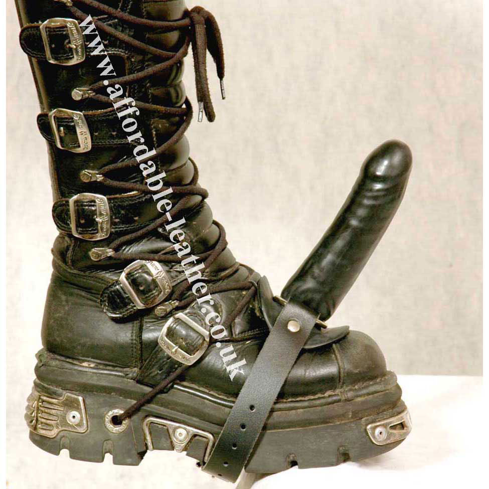 Leather Boot Dildo Strap.