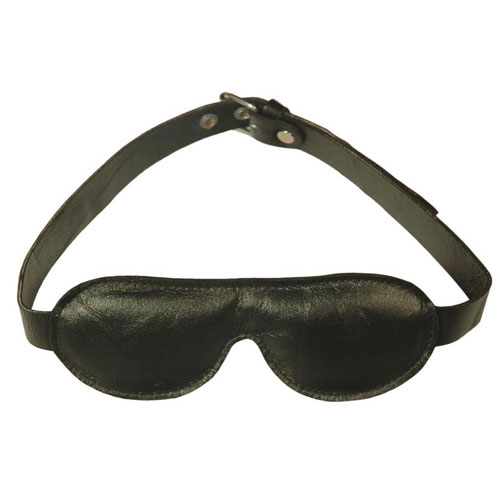 Padded Leather Blindfold