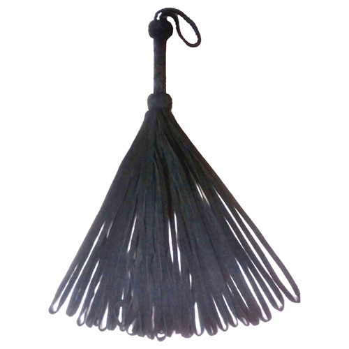 Heavy, Thuddy, Loop Tail Suede Floggers - Affordable Leather Products