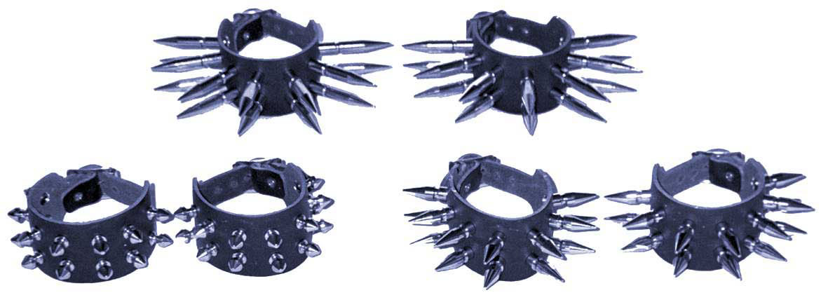 Pair of Spiked Bracers