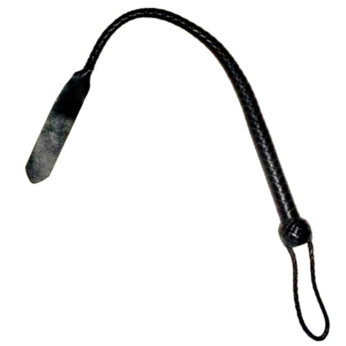 Soft-end Short Single Tail Leather Whip